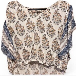 Lucky Brand Multicolor Floral Top